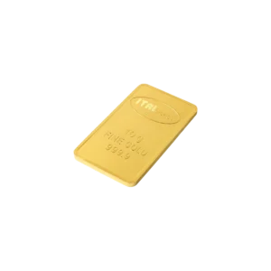 El Lingote de oro 10gr es un lingote de oro rectangular con las inscripciones ITALPREZIOSI, 10g, FINE GOLD, y 999.9 en su superficie, que se muestra sobre un fondo blanco.