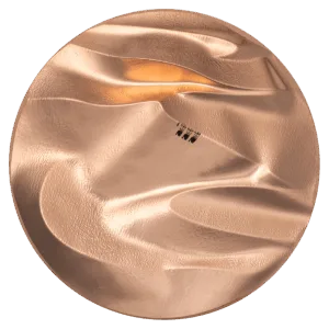 Moneta argento 3oz da collezione con vista delle dune del deserto e con la raffigurazione di tre cammelli