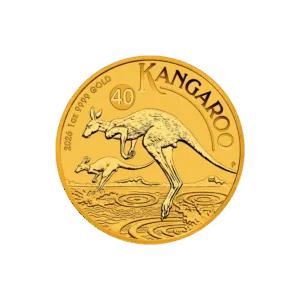 Moneta da collezione Canguro Australiano d'oro 2026
