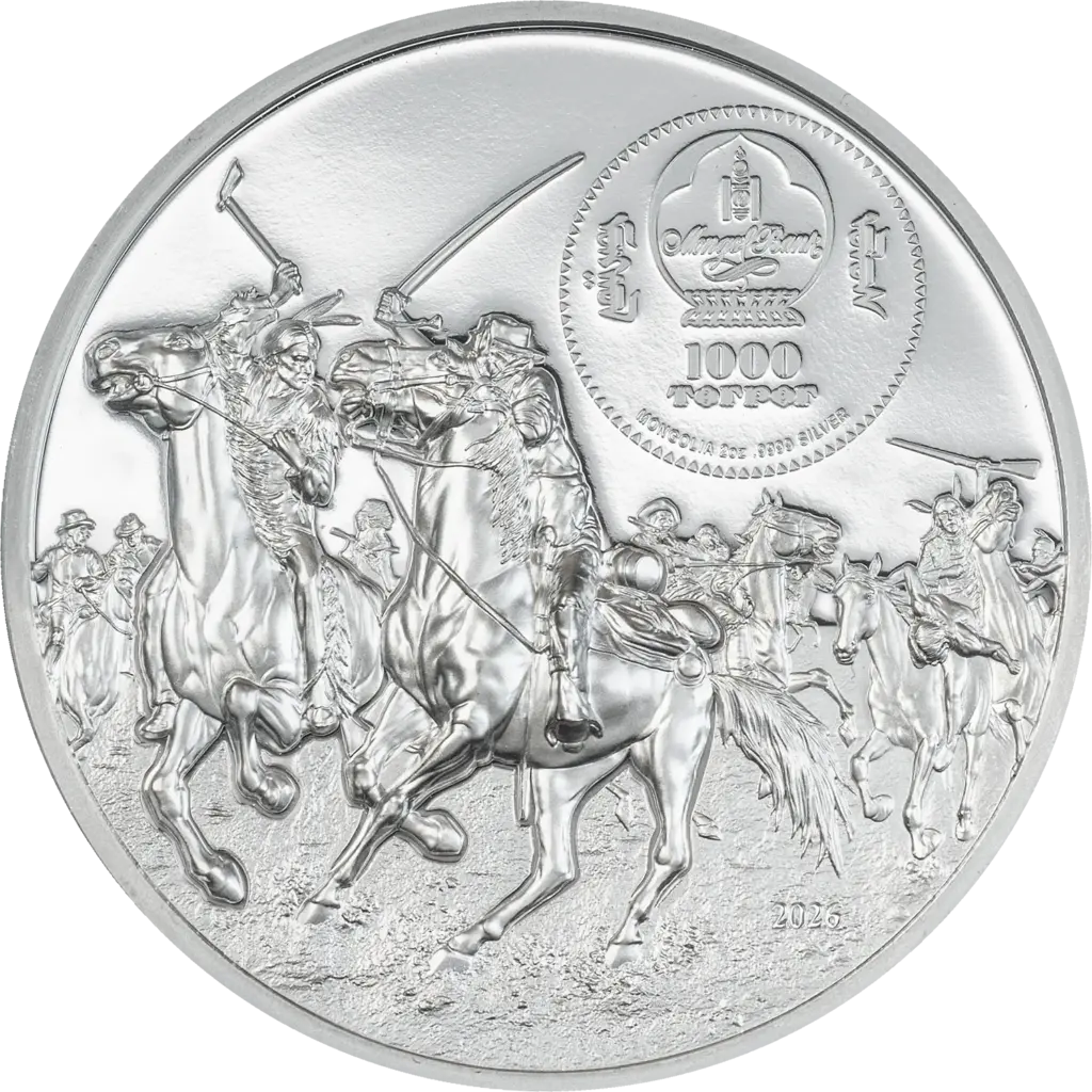 Nemici nella Storia – Toro Seduto e Custer 2 oz Argento